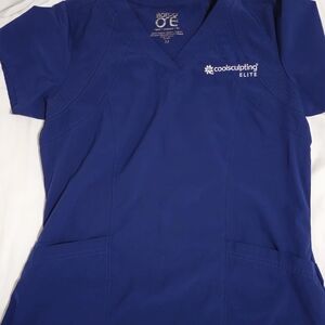 Barco One "CoolSculpting Elite Blue" Scrubs Set